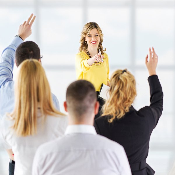 Handle questions with authority during your presentation