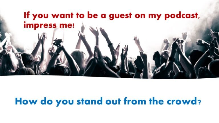 How to be my podcast guest