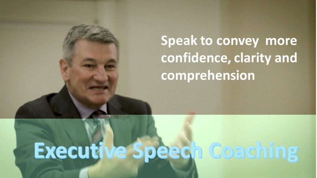 Executive speech coaching George Torok