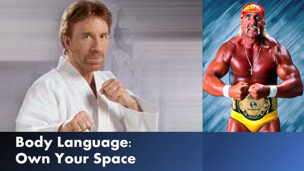 Body language: Own your space when you speak